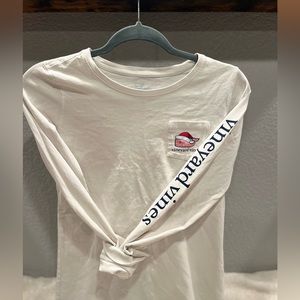 Vineyard vines long sleeve Xmas tee